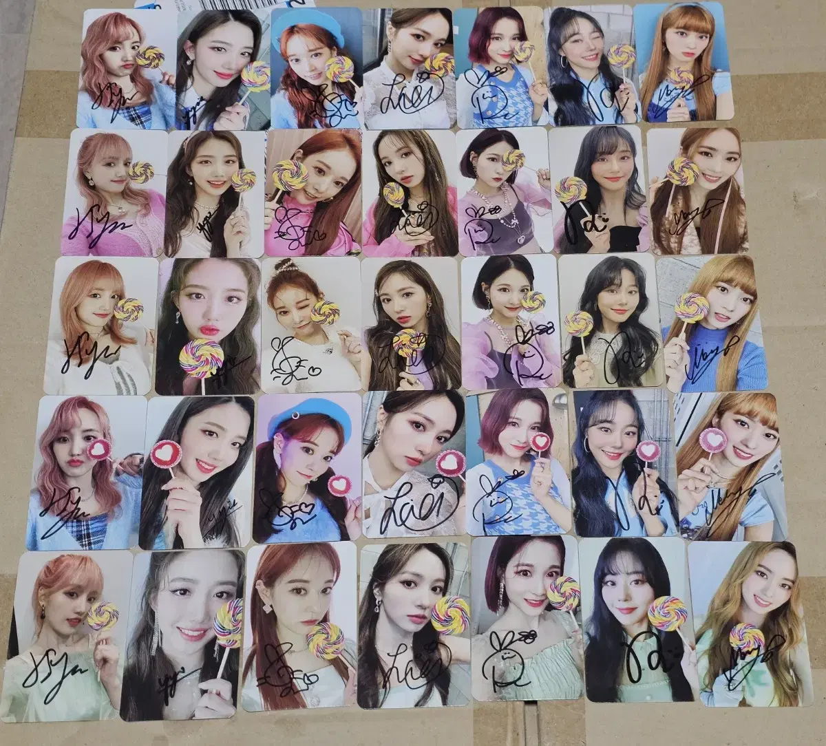 Sell Cherry Bullet unreleased photocard sign poca 