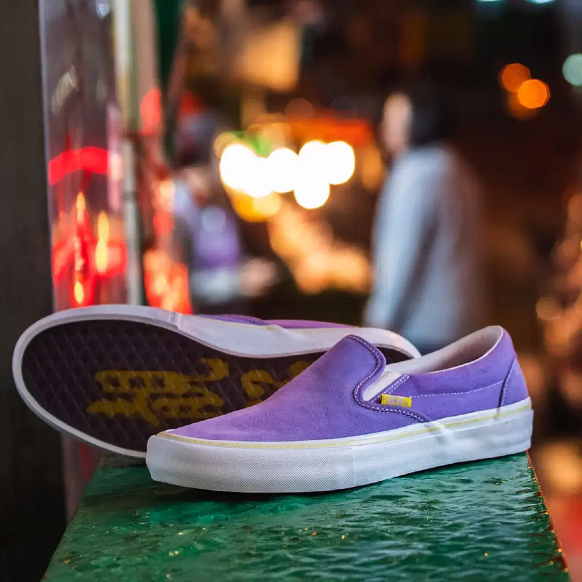 반스 슬립온 vans  slip on pro x chun chai