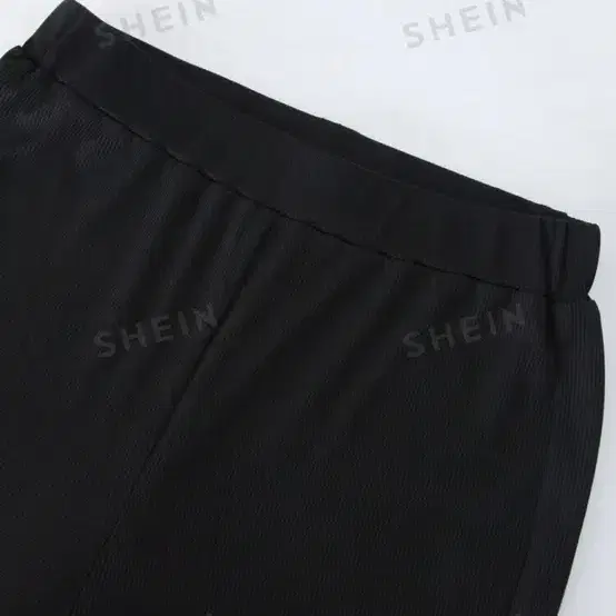 Shein essnce 솔리드 벨 보텀즈 슬랙스