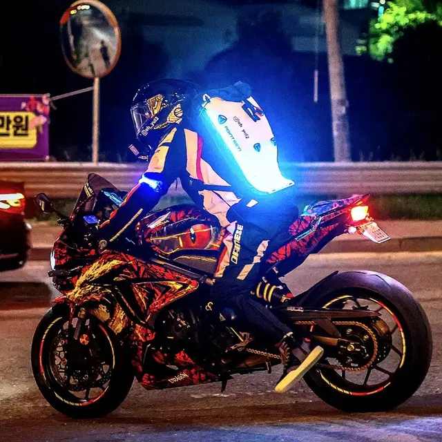 CBR650R 21년식 익실풀배기 소음기탈거 구변완 풀데칼