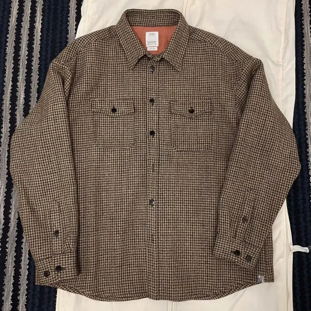 [4] 비즈빔21AW Lumber럼버Shirt Tweed