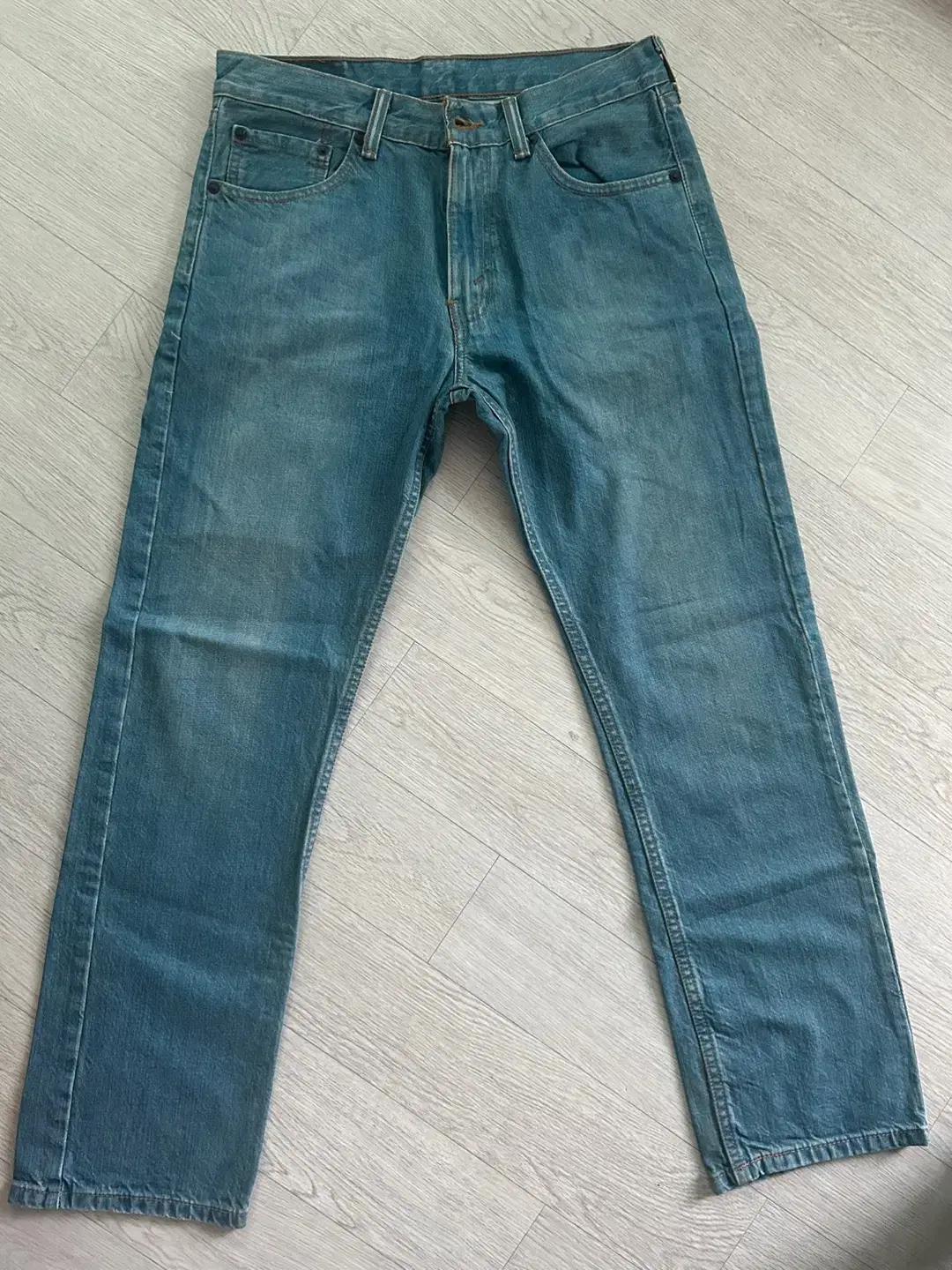 Levi's 505 Red Blank Tap