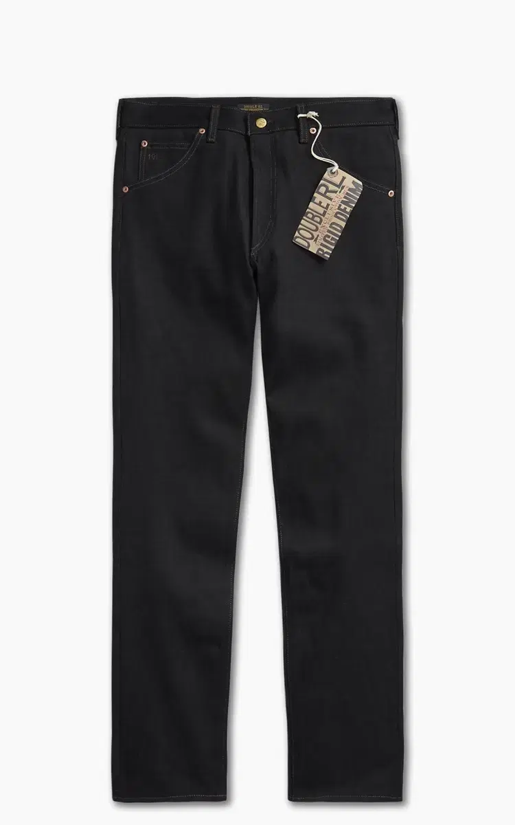 RRL Double L Limited Edition High Slim Black Jeans