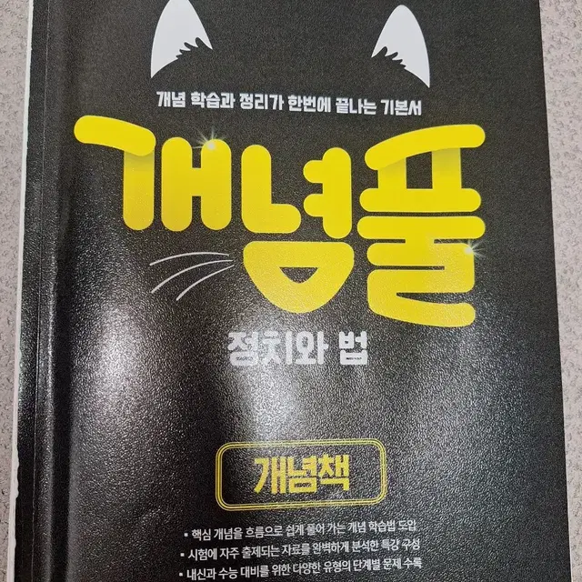 (가격깎아줍니다)정치와 법 문제집