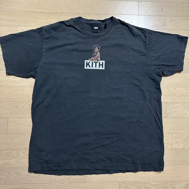 (XL)  kith 노토리어스 비기  티셔츠 블랙