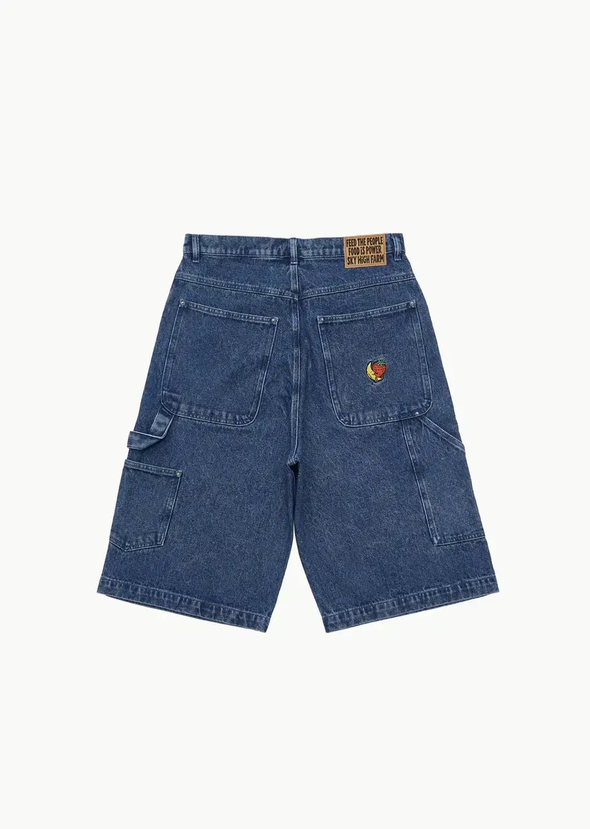 Sky High Farm Logo Denim Shorts S sky high farm