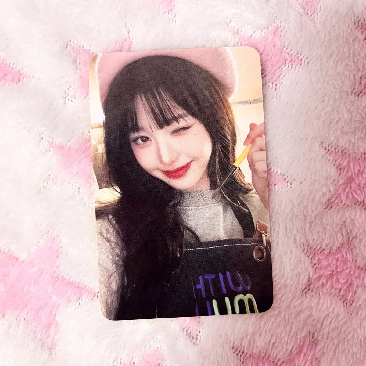 Ive jang wonyoung with muu luckydraw ld Art Department