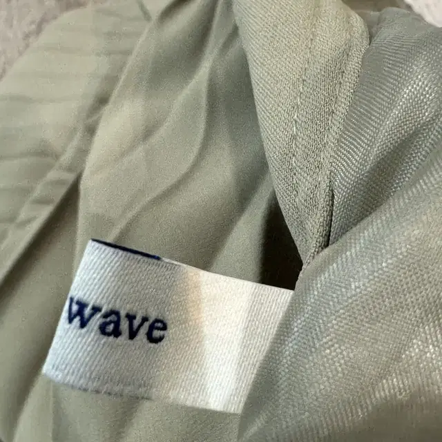 the wave 플리츠 프리 빈티지 롱 스커트