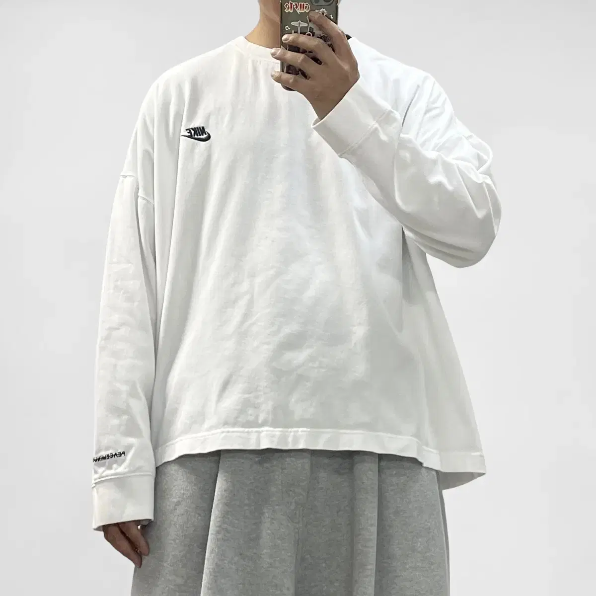 Nike x Peace Minus One Daisy Long Sleeve White