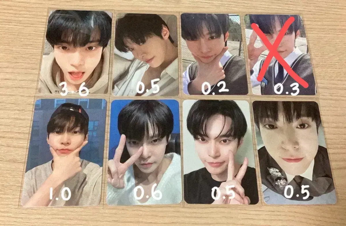 NCT doyoung Transferring a photocard