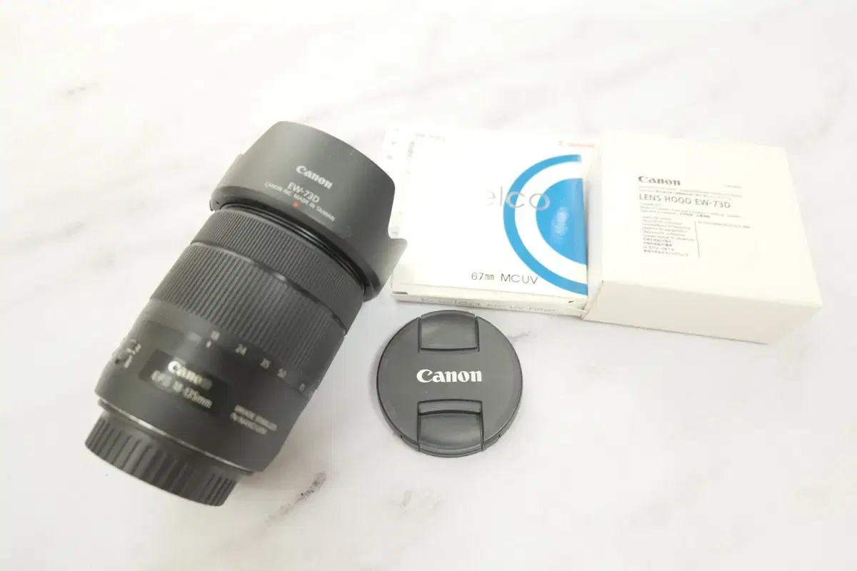 A급 캐논 EFS 18-135mm NANO USM 최후기형 렌즈