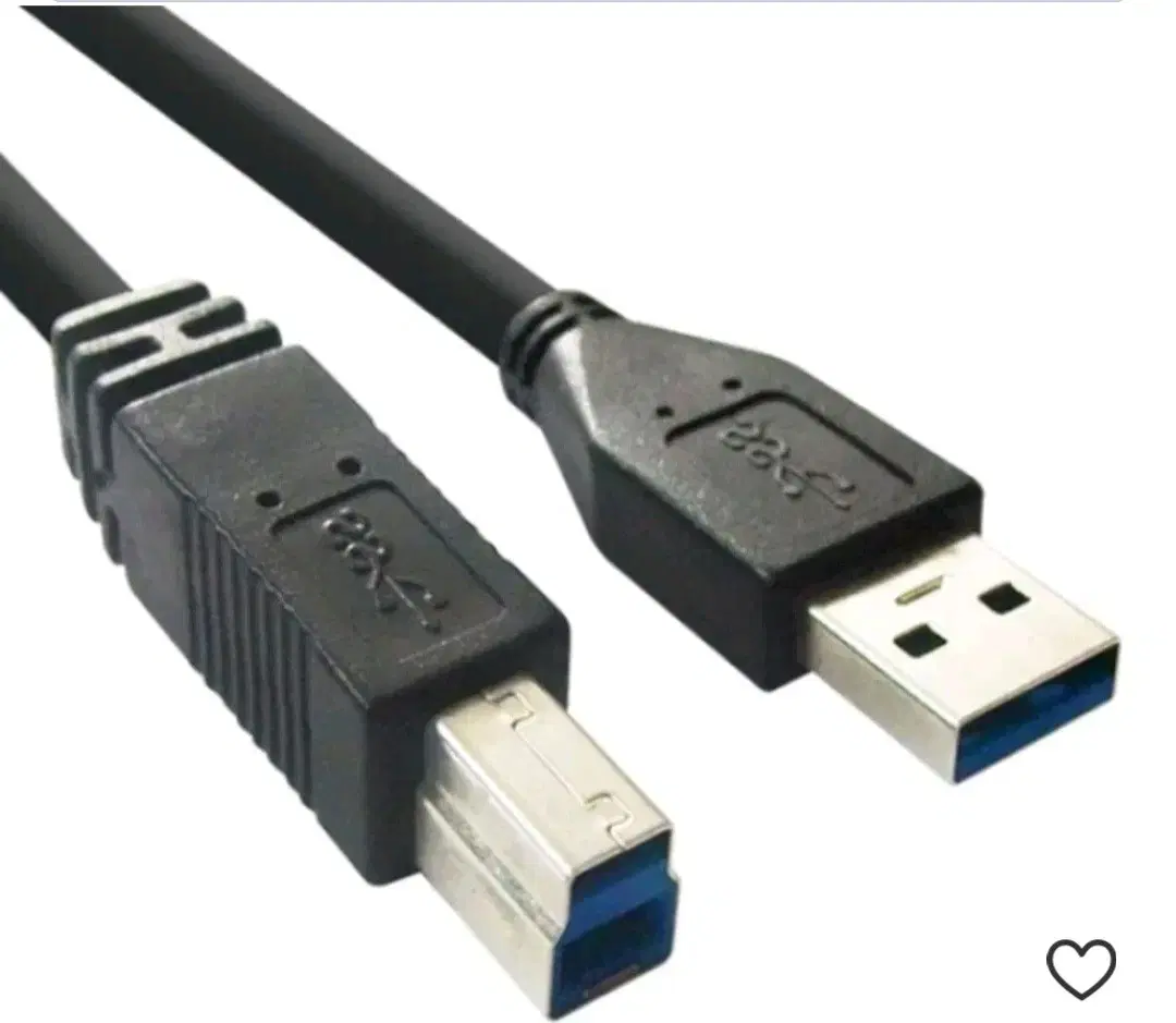 DELL 모니터 USB 3.0 B타입 케이블