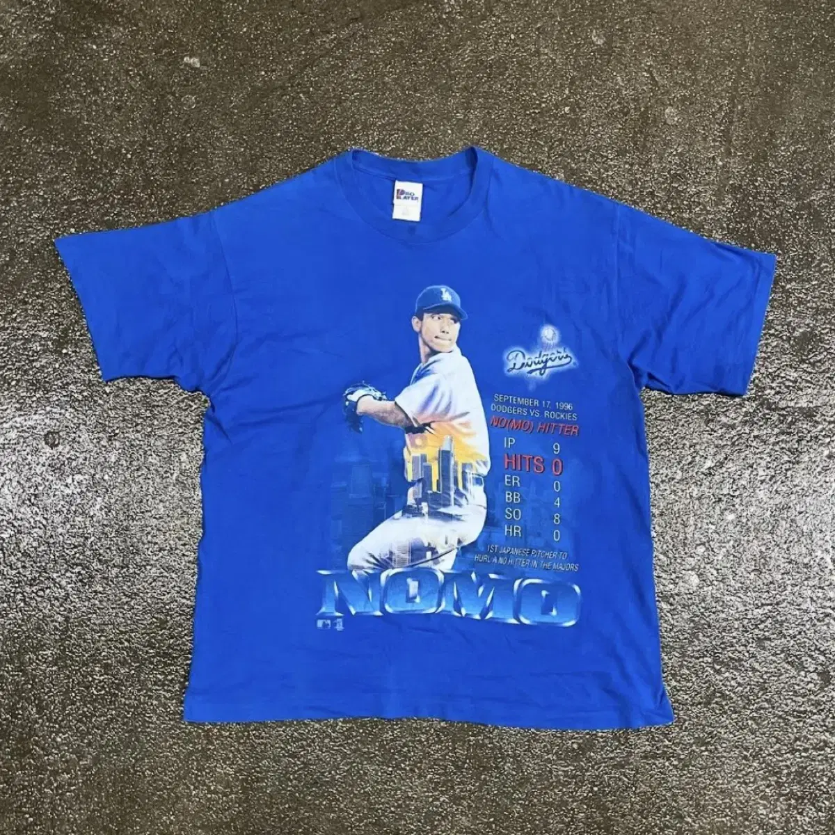 90s LA Dodgers 노모 히데오 티셔츠 (105)