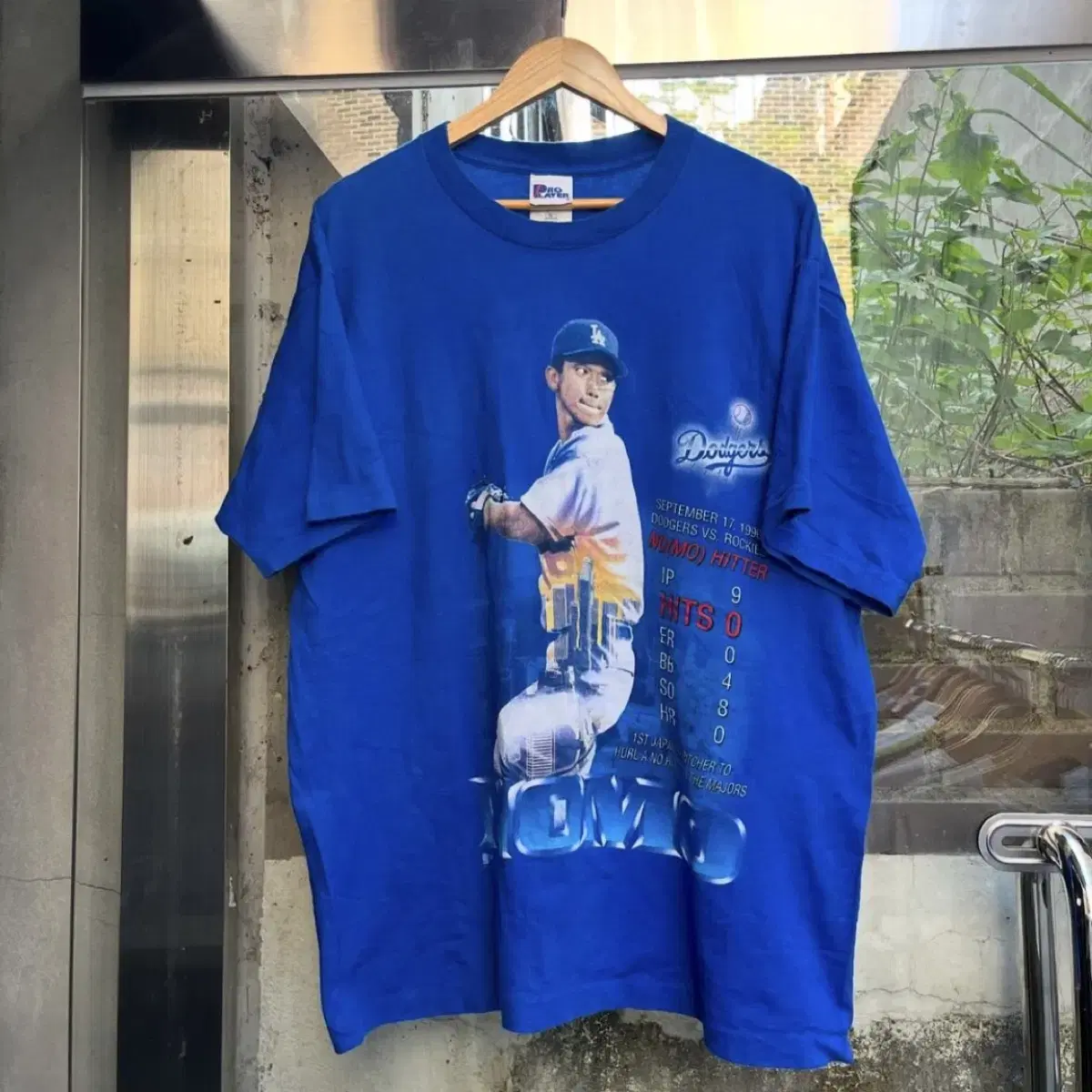 90s LA Dodgers 노모 히데오 티셔츠 (105)