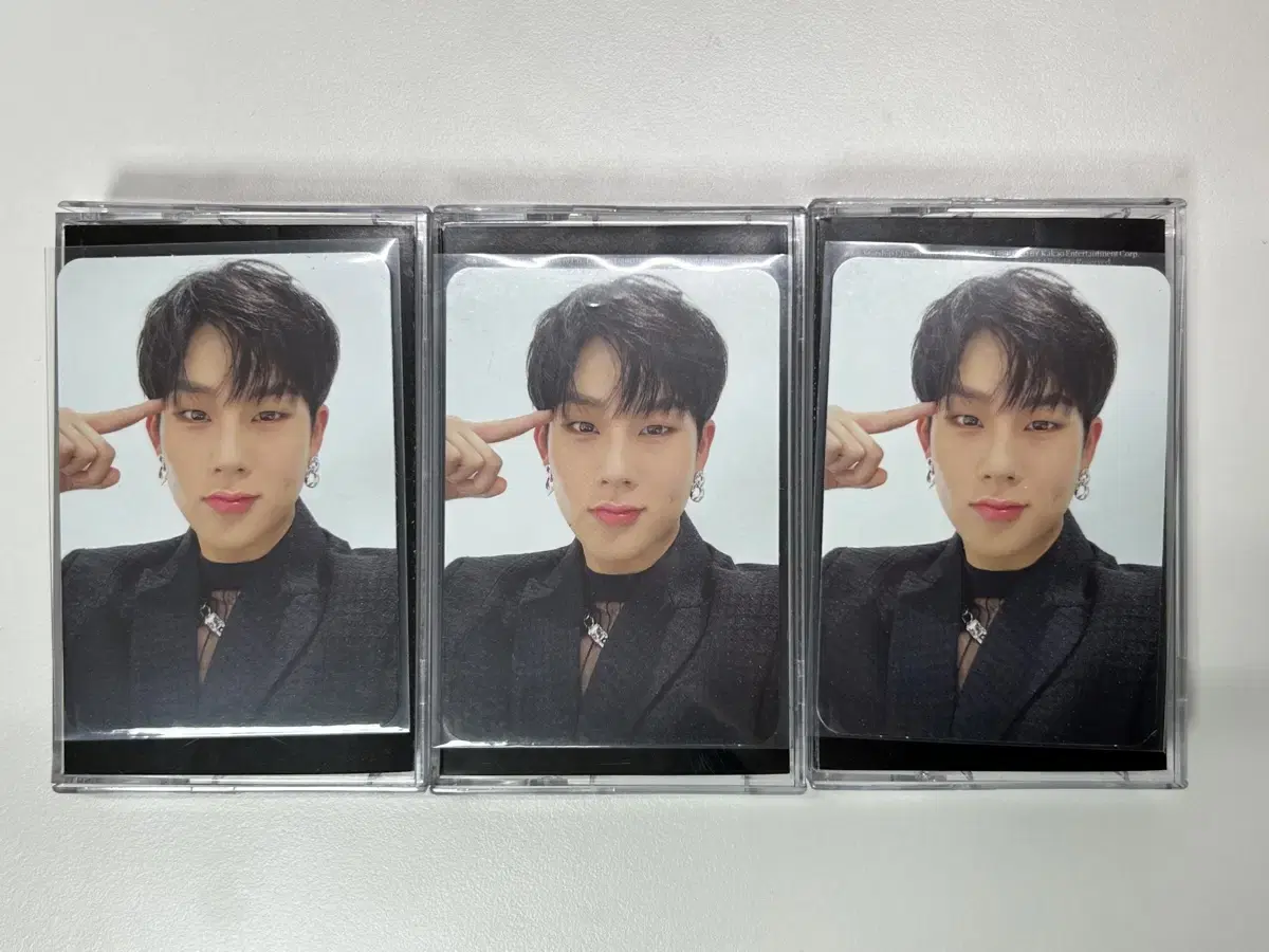 Monsta X REASON cassette tape album + jooheon photocard