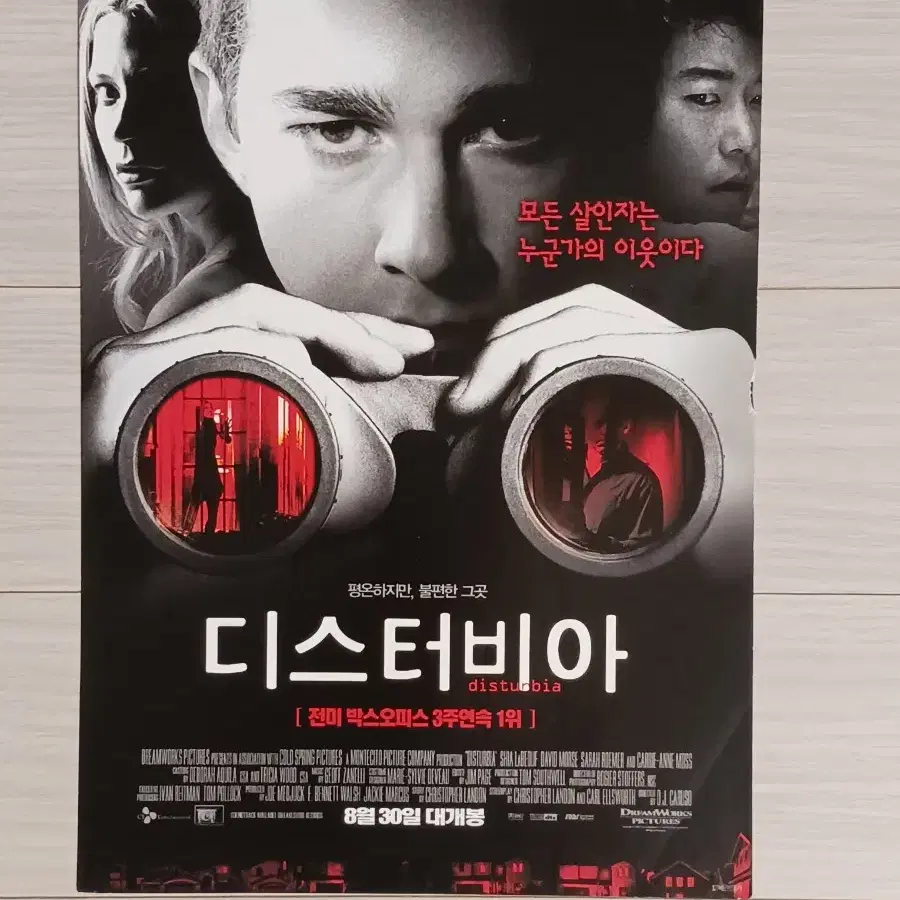 샤이아라보프 디스터비아(2007년)전단지