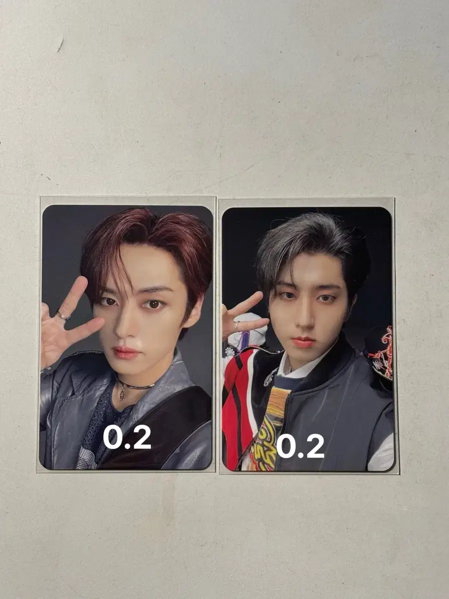 straykids skz rock lee know han alpo photocard