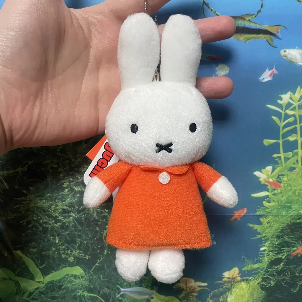 세기구치 미피 마스코트 인형 키링 miffy