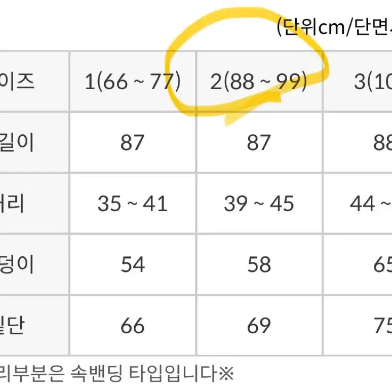 마리앙플러스 빅사이즈 스커트 (새거/88-99사이즈)