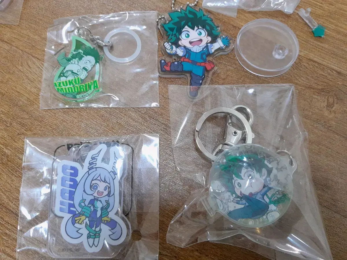 My Hero Academia Midoriya Decorative Water Droplets keyring acrylic Nezire