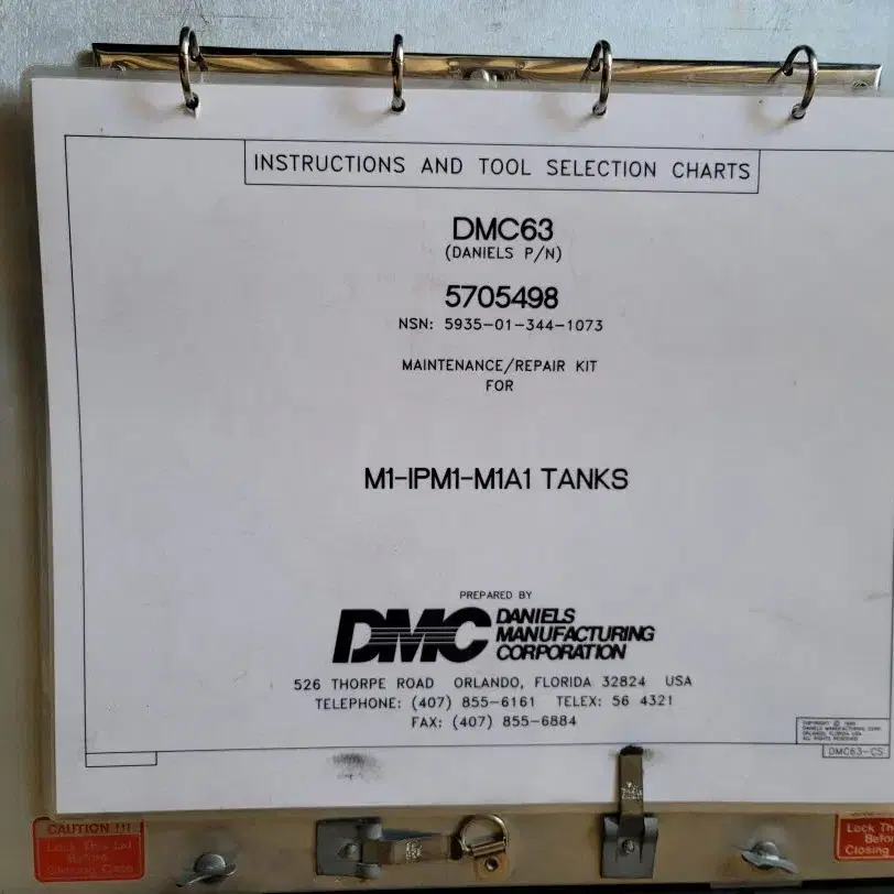 DMC 63 툴 킷 셋트