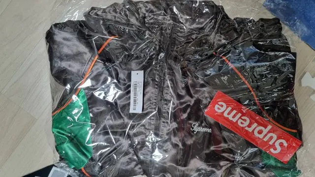 슈프림 supreme satin hooded xl 24