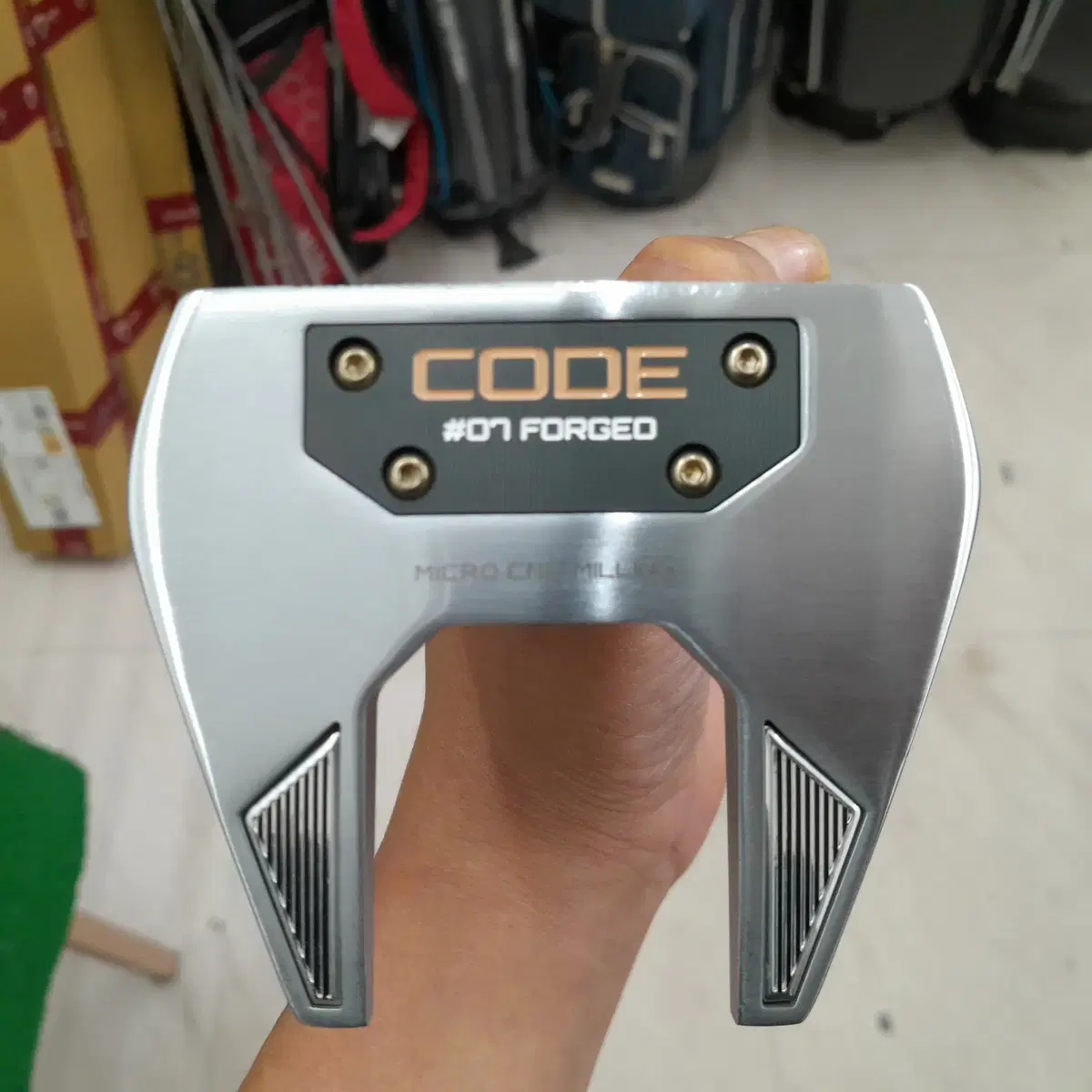 정품 예스 CODE 07 FORGED 33인치 퍼터