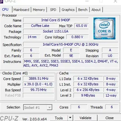 컴퓨터팝니다 I5 9500F RTX2060