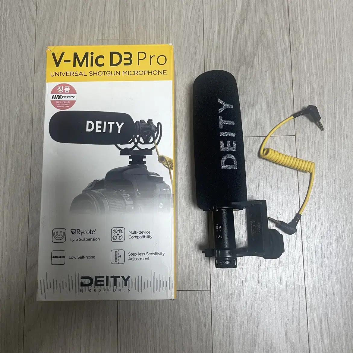 DEITY D3 PRO 샷건마이크(박스풀)