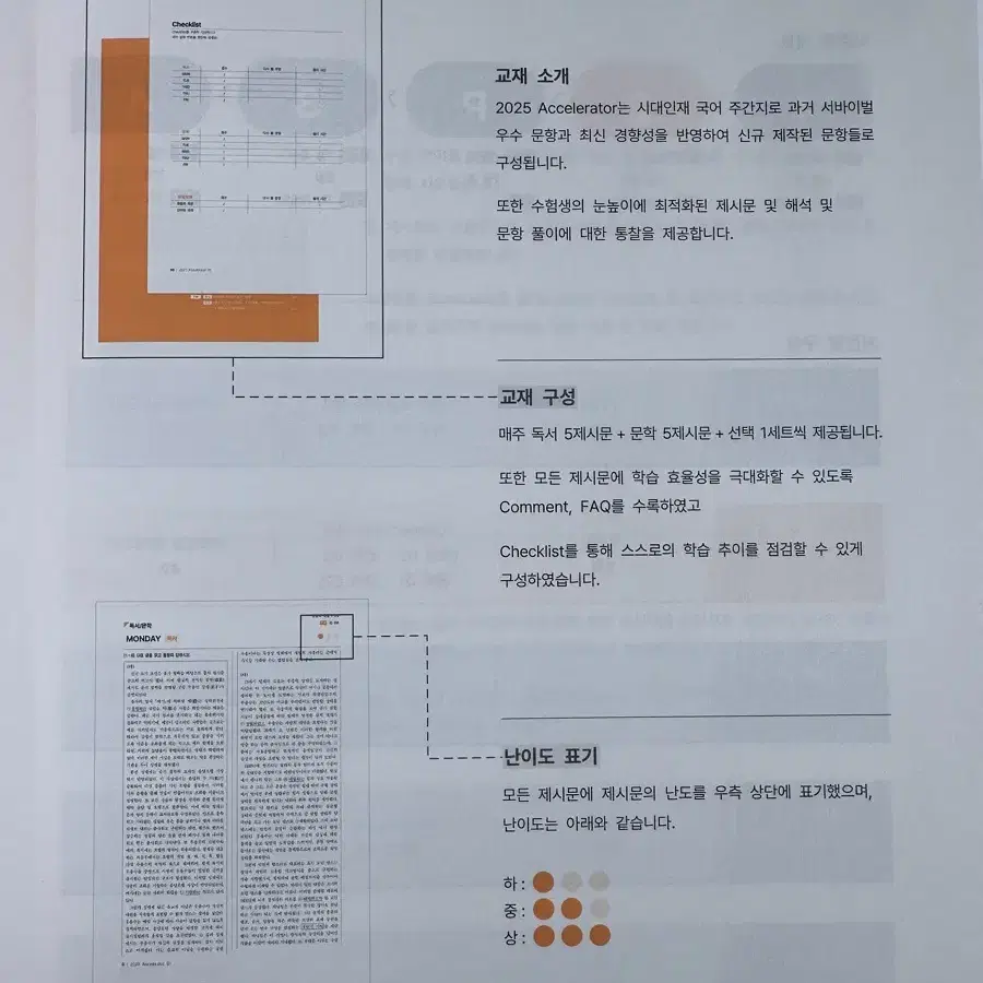 [정가이하] 2025 시대인재 국어 엑셀러레이터 5-11권 일괄판매