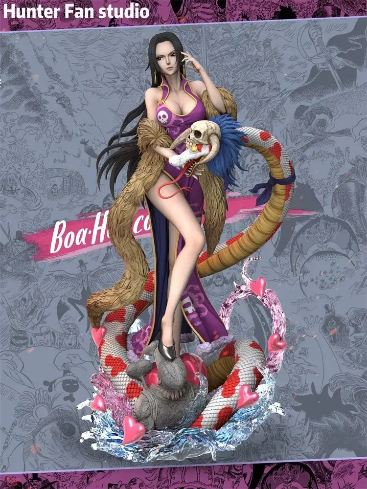 [New] HUNTER FAN ONEPIECE Boa Hancock Resin Statue [International Spot].