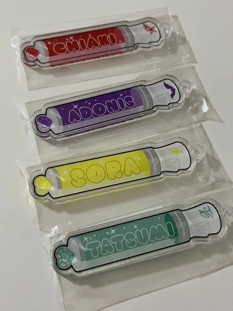 Anstar Exhibition lightstick keyring Adonis sora Tatsumi