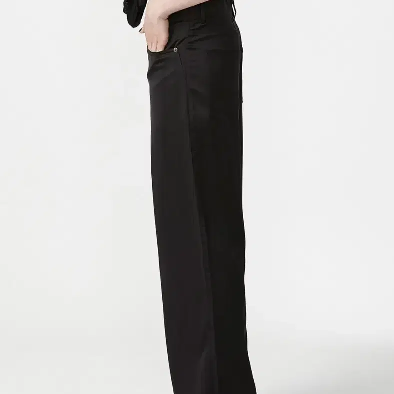 ean jo 이안 조 SATIN MID WAIST LARGE PANTS