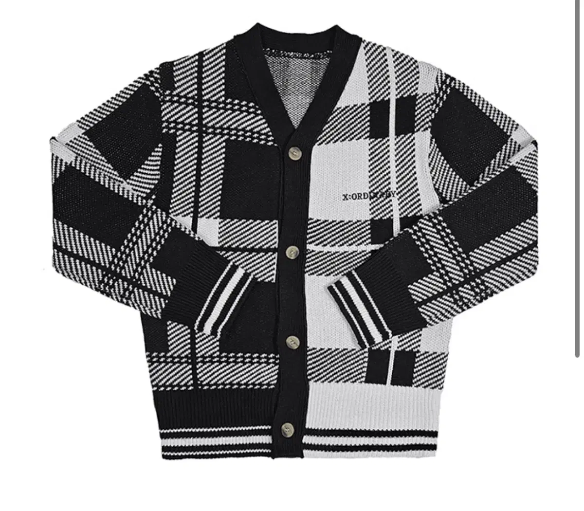 [SELL] X:ORDINARY CHECK CARDIGAN