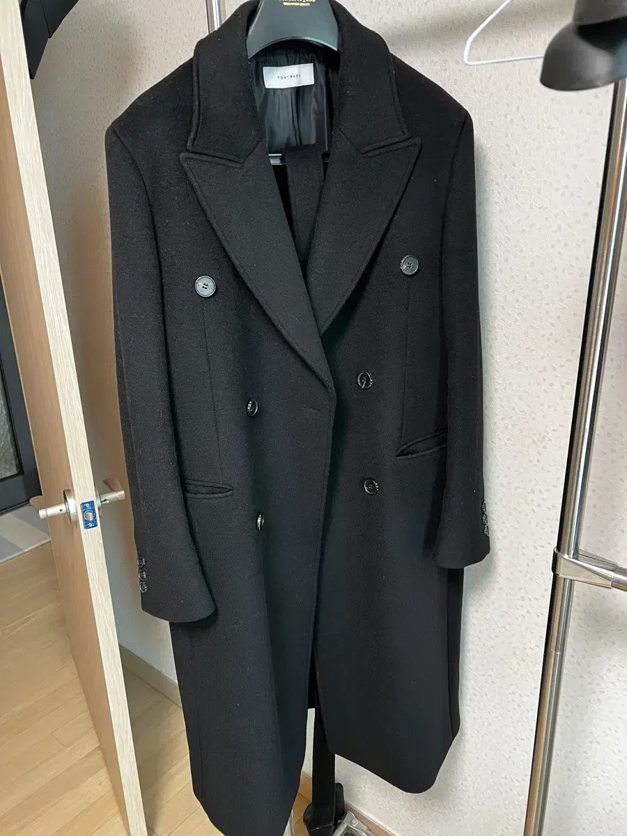 [L] Tonywack Tonywack Double Coat Black