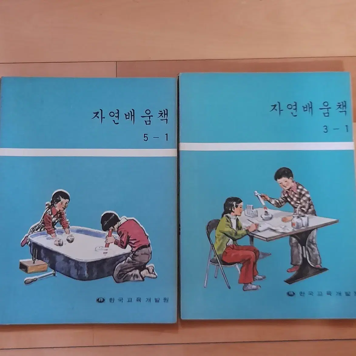 옛날 국민(초등)학교 교과서(자연 배움책) 1981년도 책