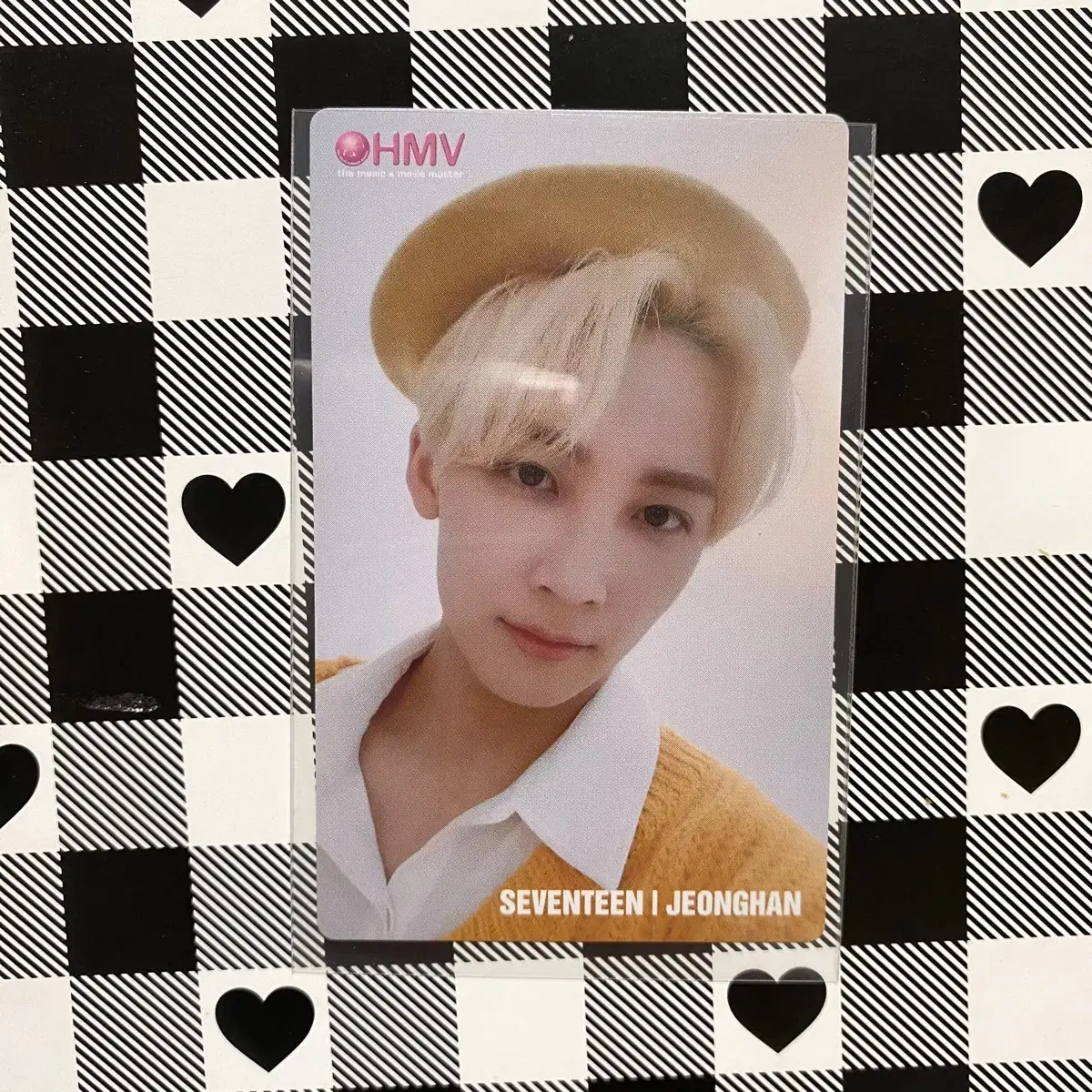 Source)) seventeen jeonghan Happy Ending Etsy HMV photocard WTS