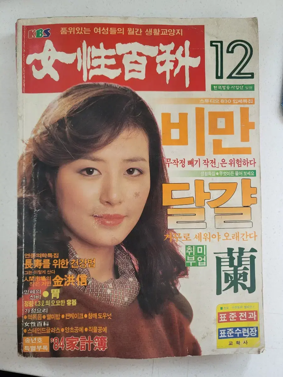 1983년 여성백과 여성잡지 옛날잡지 272페이지