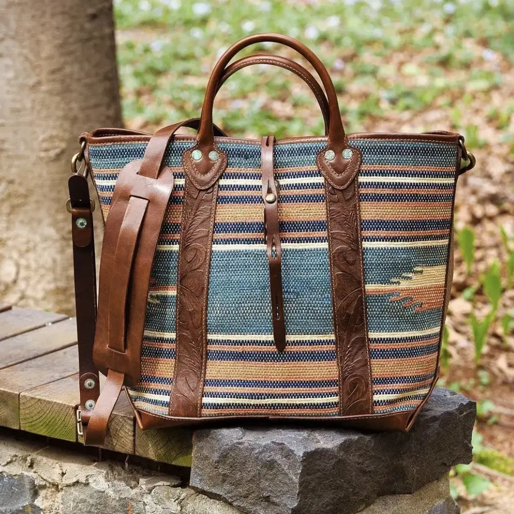 RRL 더블알엘 woven southwestern bag