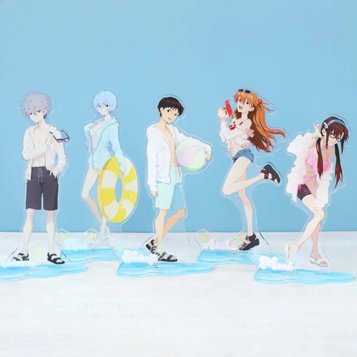 Evangelion Summerfest acrylic Evastore Tool Ayanami lay Asuka Kaoru