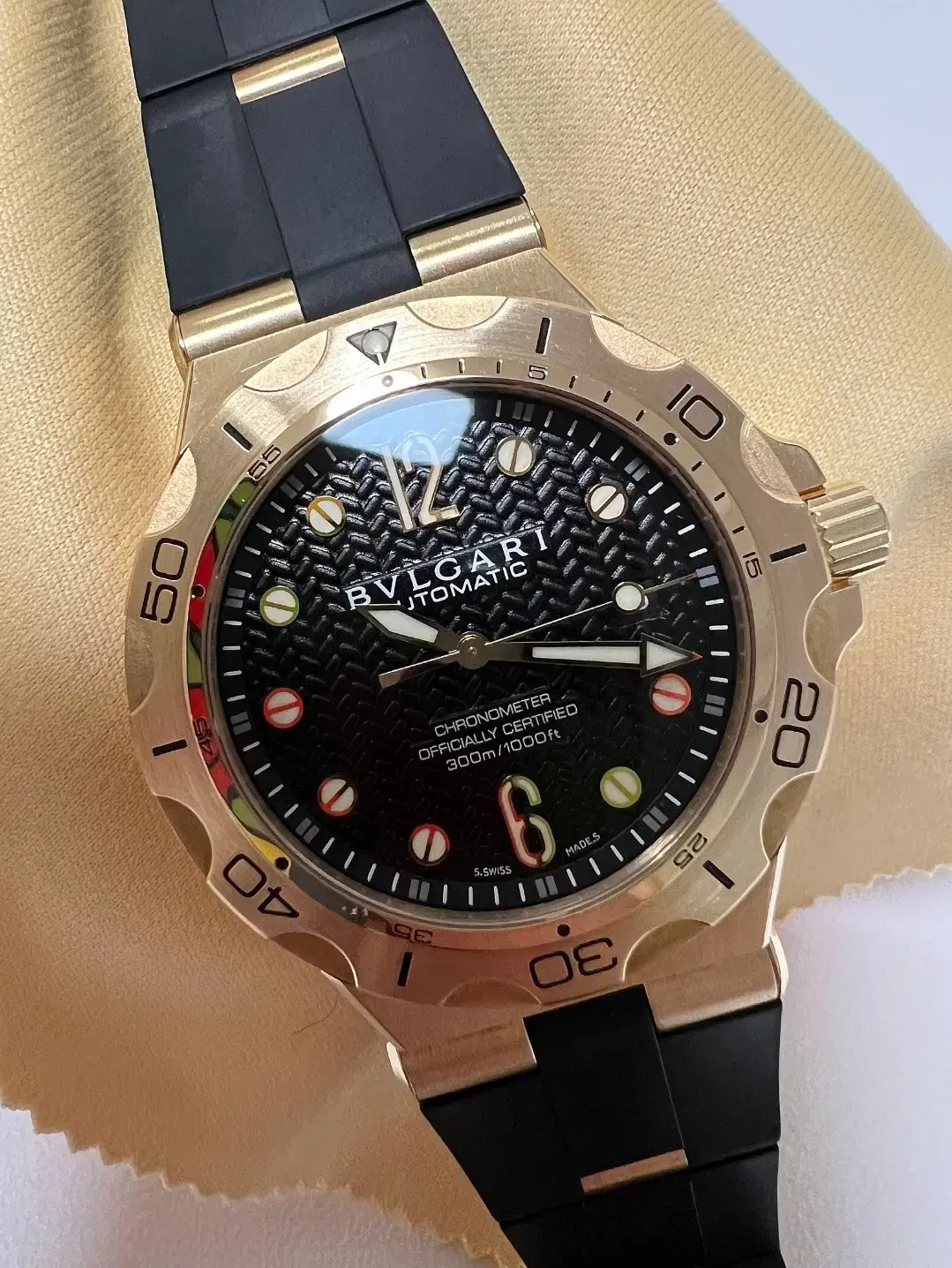 Bulgari Diagono Scuba Scuba 42mm 18K Keum (Omega Cartier x