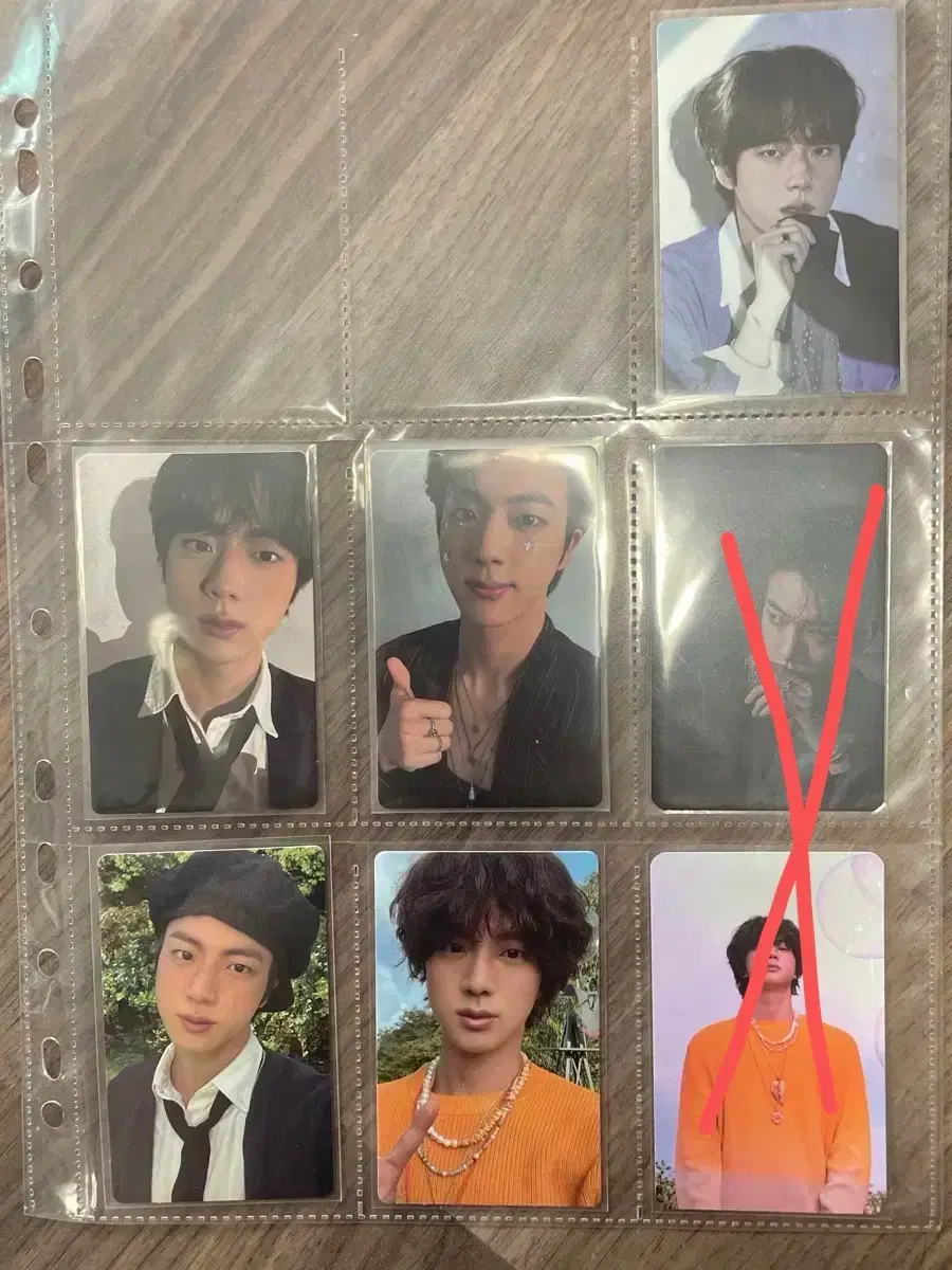 bangtan jin seokjin dienuts photocard bulk