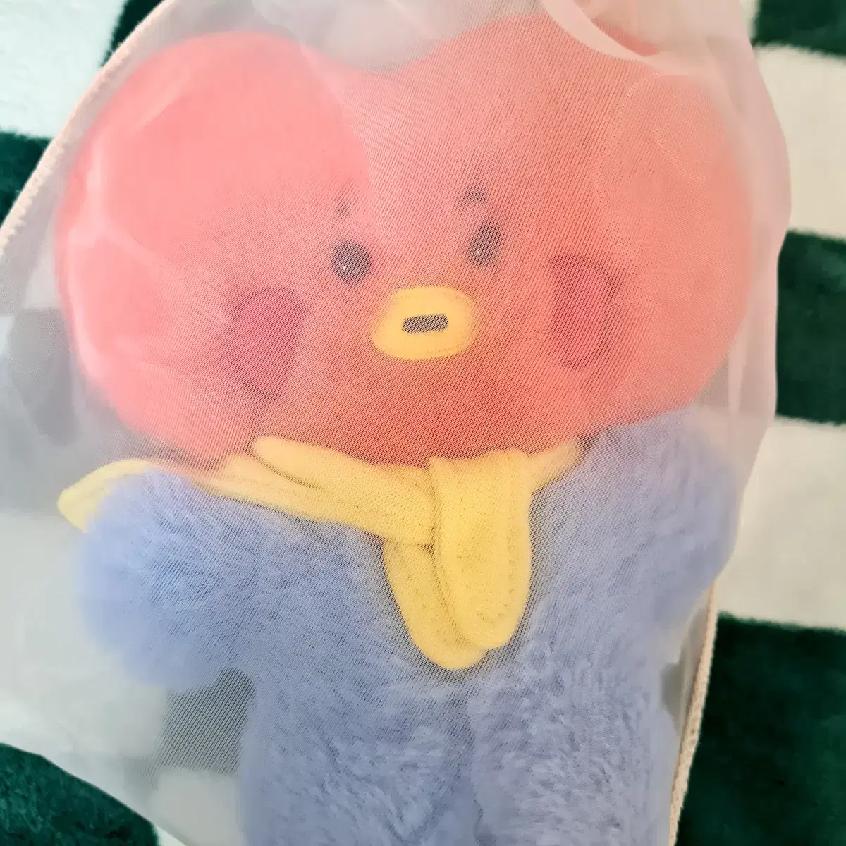 반택포 BT21 타타 플랫퍼 방탄소년단 방탄 태형 V 인형