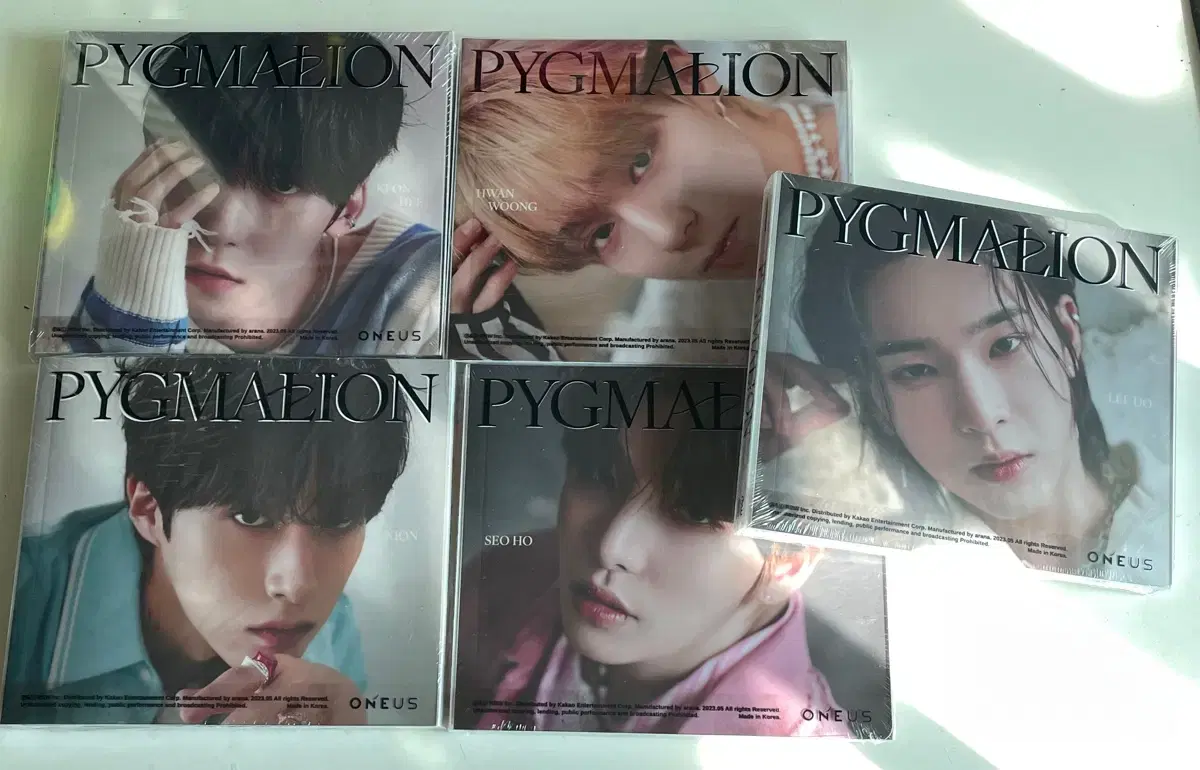 Oneus Pygmalion sealed album