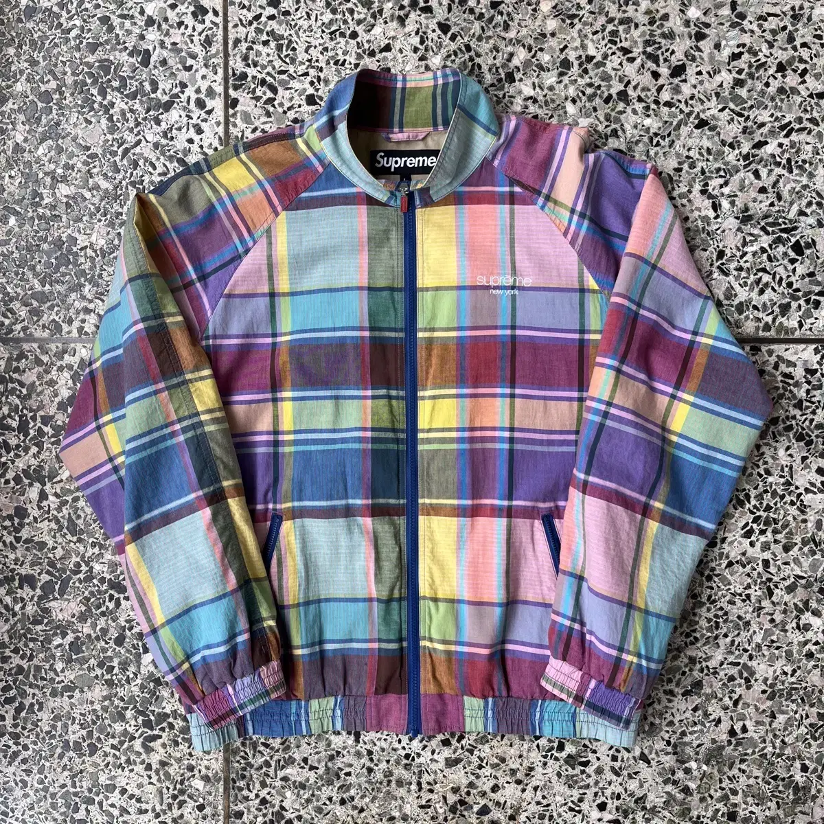 Supreme 17SS Madras Track Jacket