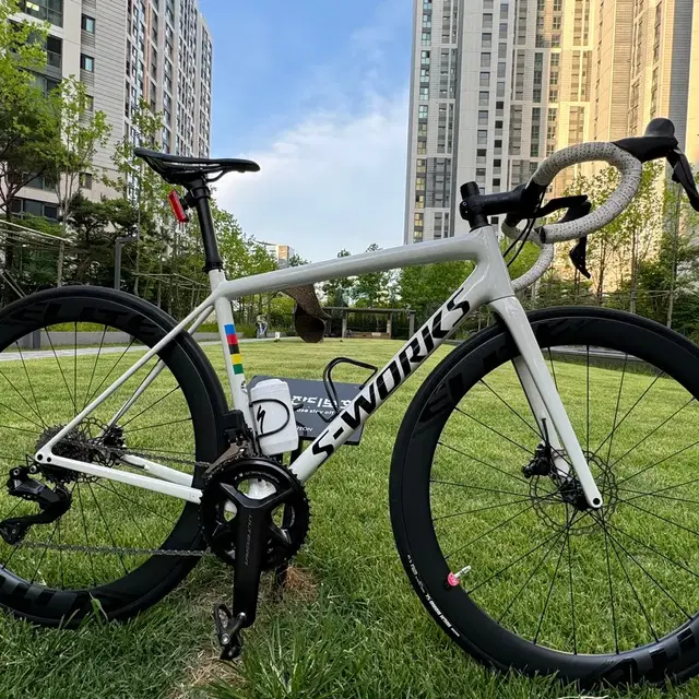 [신품급]에이토스콤프6.7Kg(페달포함)초경량 세팅, 500Km 미만