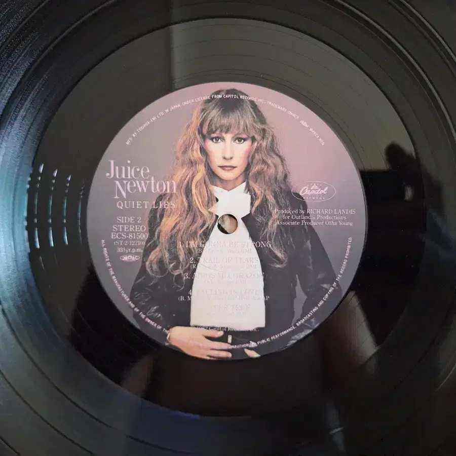 수입반/Juice Newton - Quiet Lies LP