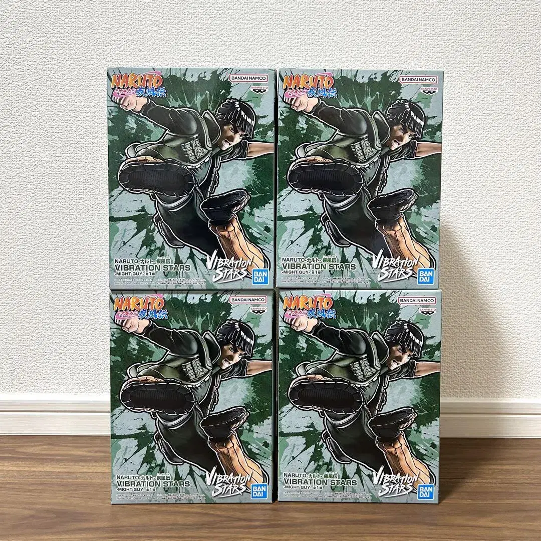 [Overseas] Naruto Mighty Guy Figures Set of 4 unsealed