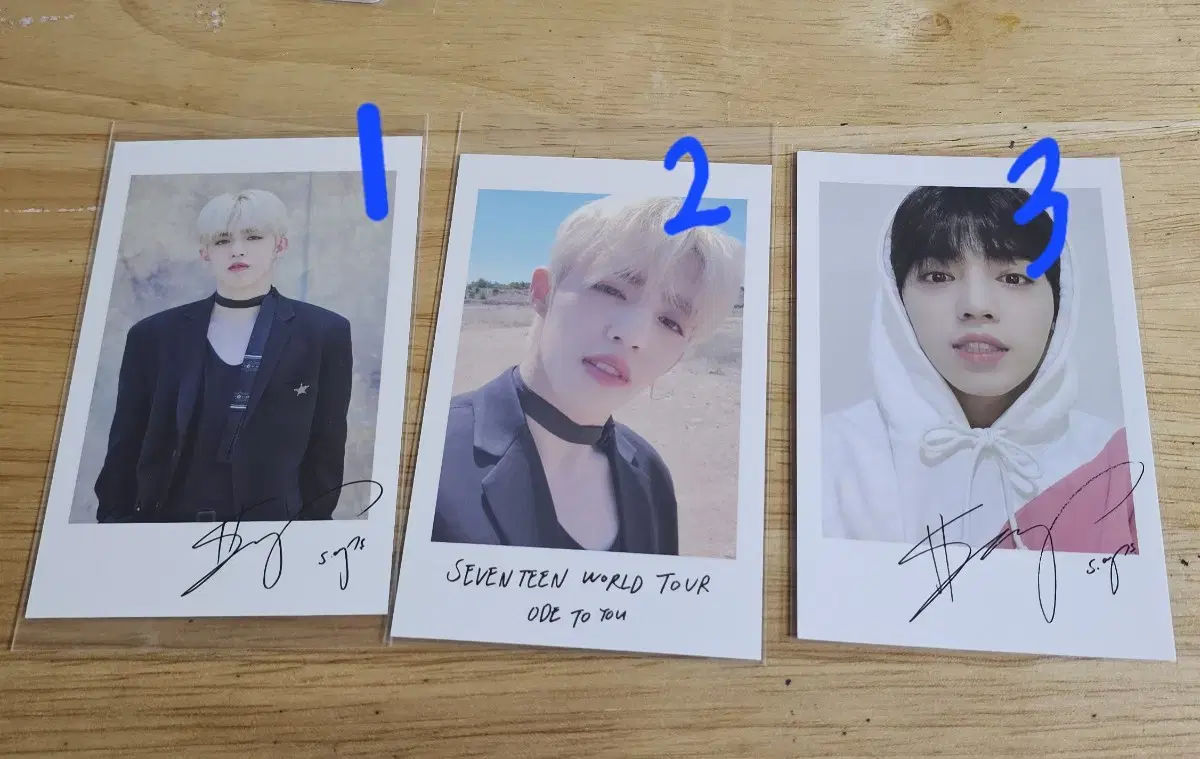 s.coups polaroid photocard