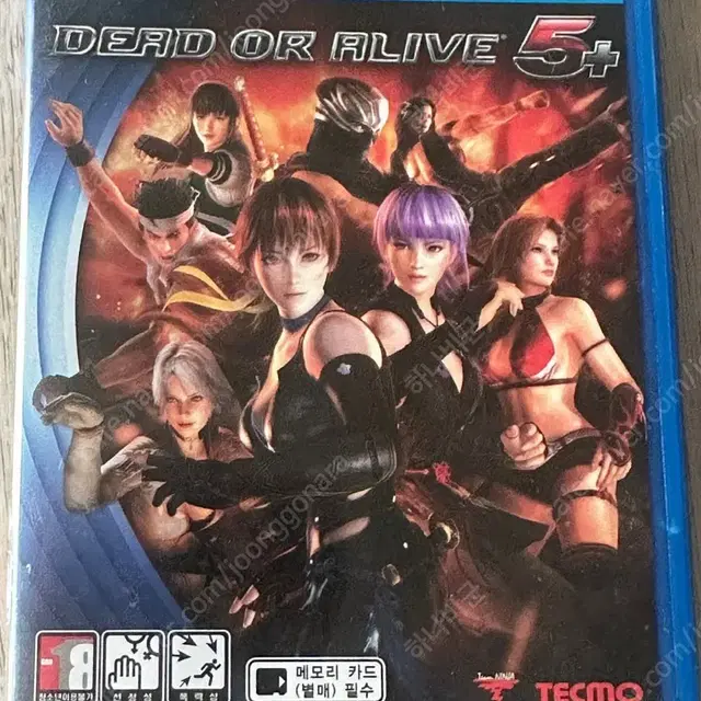 정발판 PSVITA DOA 5 + 데드 오어 얼라이브 5 + 택포3